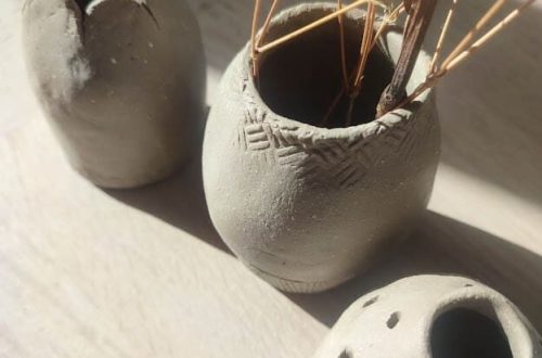 Atelier modelage dans le Cotentin