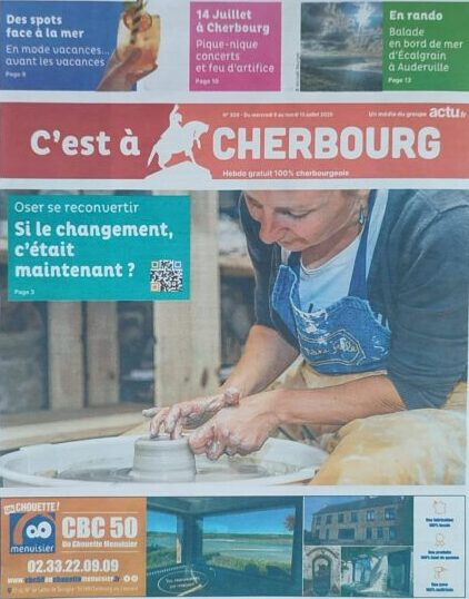 c'est à Cherbourg reconversion la pâte folle