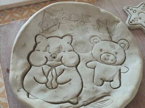 Atelier poterie duo adulte & enfant dans le Cotentin, vacances Normandie